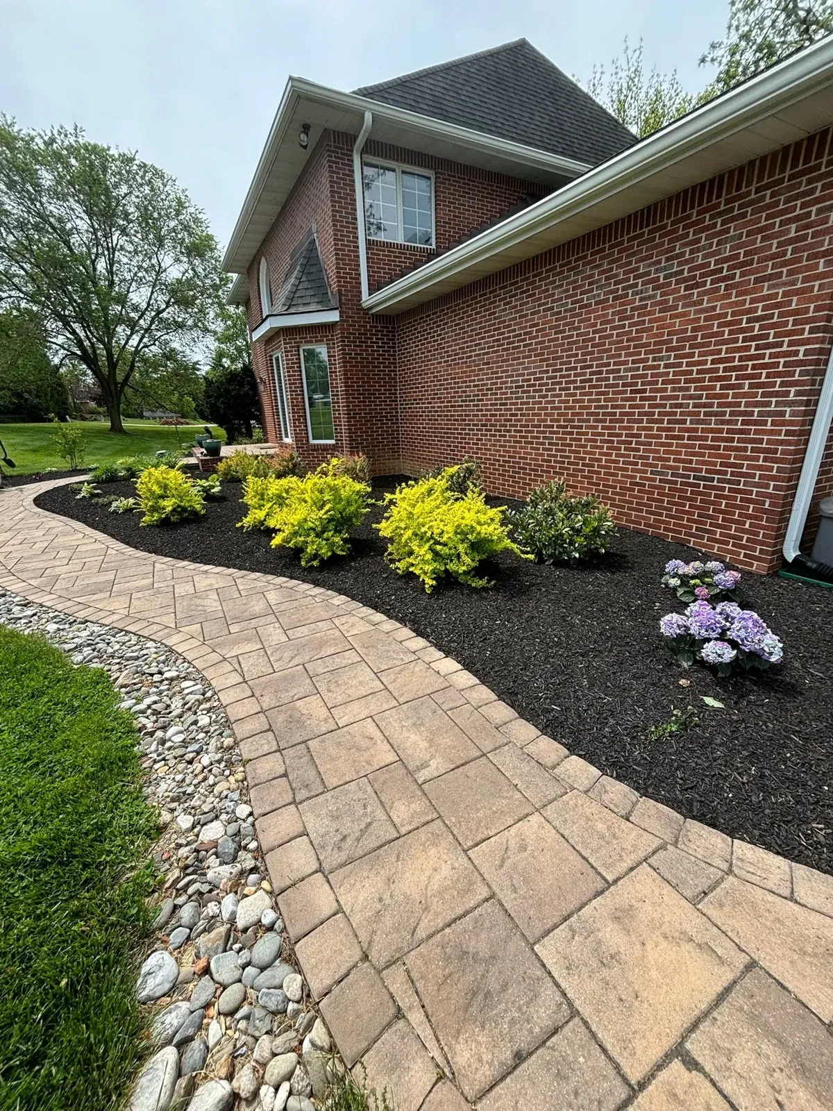 Paver patios and walkways