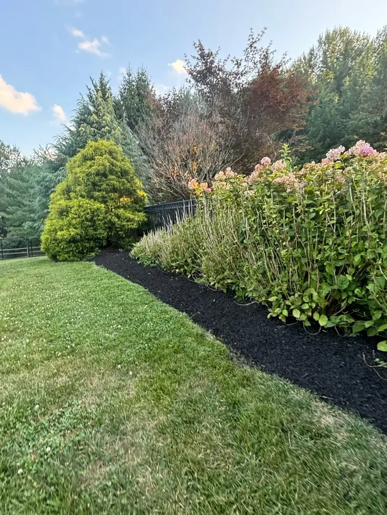 Landscaping and hardscaping work by Jamatte Landscaping in Baltimore County, Maryland