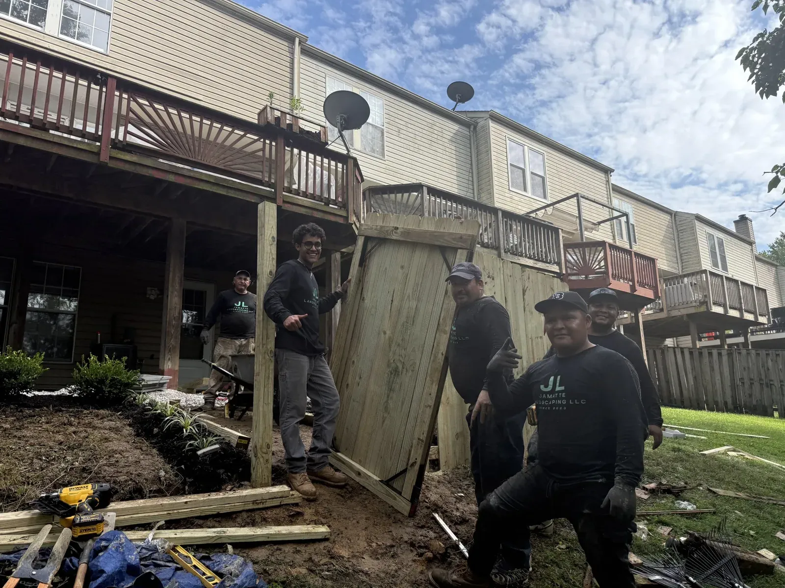 Fence & Garden Rebuild, Baltimore County